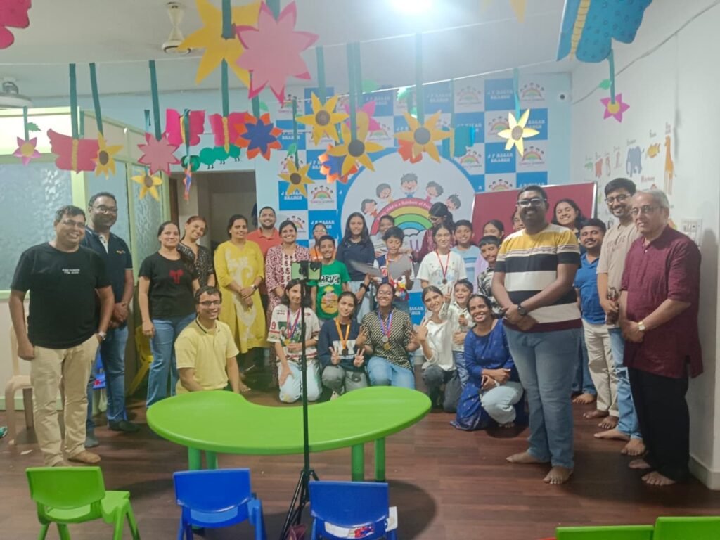 Members, parents and coaches at a Speakfluence session